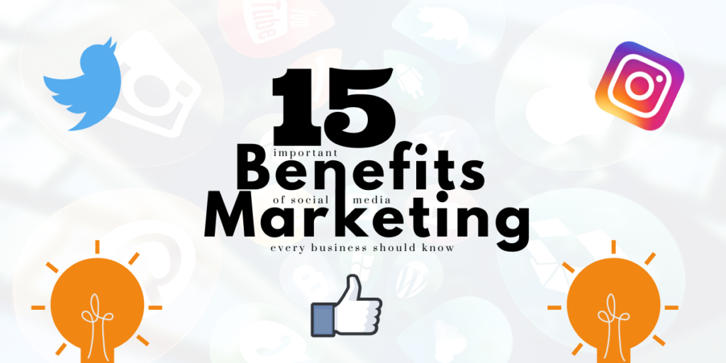 Benefits of Social Media Marketing