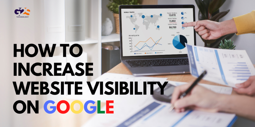 how to increase website visibility on google